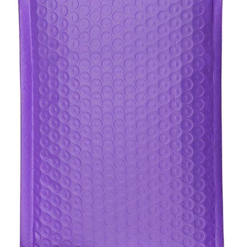 BESTeck #000 Purple Poly Bubble Mailers 4x8 Padded Envelopes 50pcs